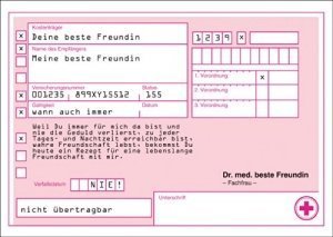 Rezept Gutschein meine beste Freundin