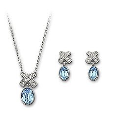 Rice Aquamarine Set