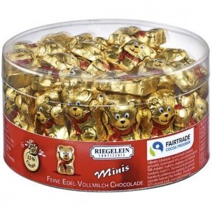 Riegelein "Minis" Schoko-Bärchen Fairtra