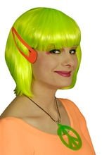 Riesen-Haarklammer 80er neonfarben