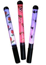 Riesen Leuchtstab Halloween Deko schwarz