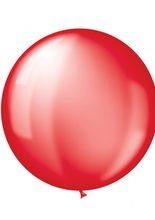 Riesen Luftballon 1m Party-Deko rot