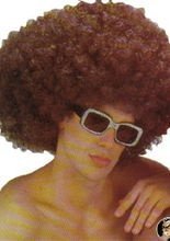 Riesenafro Perücke braun