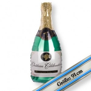 Riesenballon Champagner- Flasche