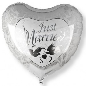 Riesenballon Just Married