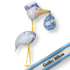 Riesenballon Storch - It´s a Boy