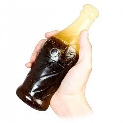 Riesengroße Cola Flasche