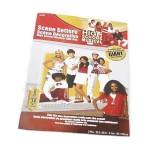 Riesige High School Musical Wand Dekorat
