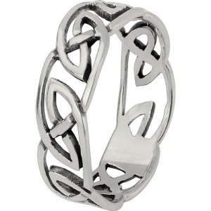 Ring "Celtic Band", Silber