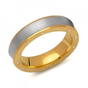 Ring Zirkonia Silber mit Gravur - 8544