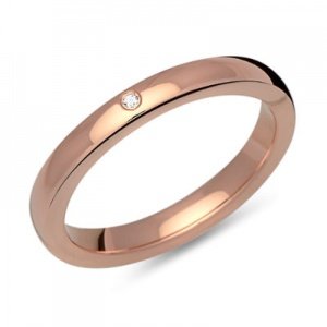 Ring Zirkonia Silber mit Gravur - 8562