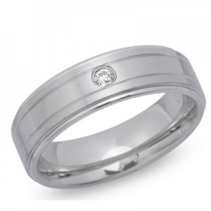 Ring Zirkonia mit Gravur 9080