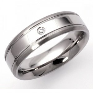 Ring Zirkonia mit Gravur 9115