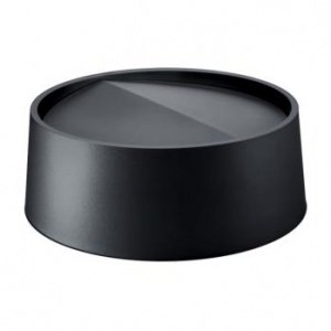 Ring mit Schwingdeckel schwarz für STATU