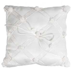 Ringkissen Dior-Rosen, weiß