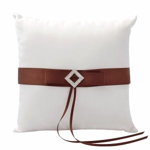 Ringkissen Glamour, braun