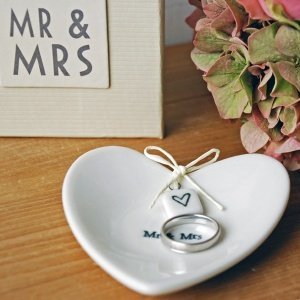 Ringschale Mr & Mrs