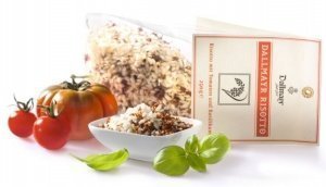 Risotto mit Tomaten und Basilikum - Dall