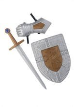 Ritter Kinder Kostüm Set Schwert Schild 