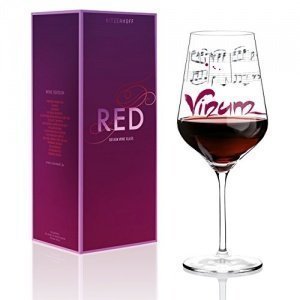 Ritzenhoff Red Design rotweinglas, Annett Wurm