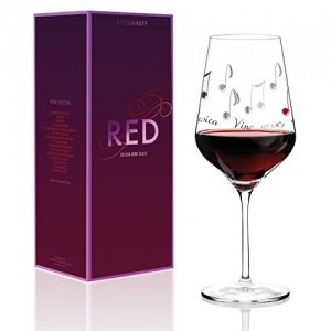 Ritzenhoff 3000024 Rotweinglas, Glas, mehrfarbig