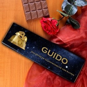 riesige Schokolade zum 40. Geburtstag