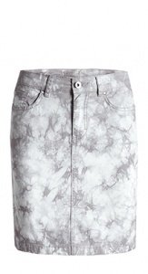 Rock aus Baumwolle/Lycra®