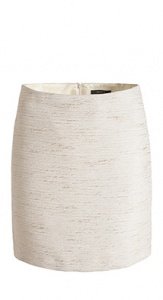 Rock aus Flammé-Gewebe