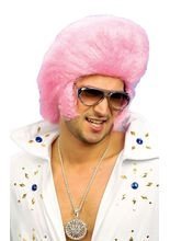 Rock n Roll Perücke pink