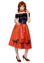 RocknRoll Kleid rot M