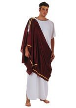 Römer Kostüm Antike weiss-rot