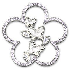 Rollercoaster Flower Brosche