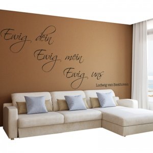 Romantisches Wandtattoo *Love*