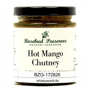 Rosebud Preserves Hot Mango Chutney Scha