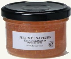 Rosen-Goldschimmer Fruchtkaviar, 90g