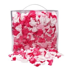 Rosenblätter, echt, pink-mix, 150g