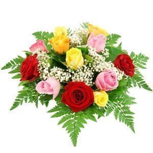 Rosenstrauß Feuerwerk