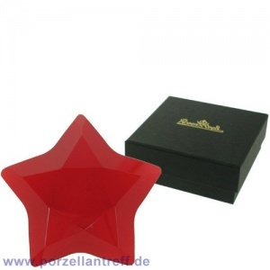Rosenthal Crystal Stars Glas Stern rot i