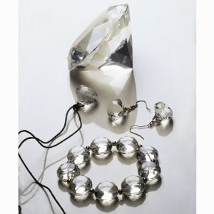 Rosenthal Tradition Diamonds klar Armban