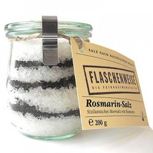 Rosmarin-Salz Flaschenweise Manufaktur