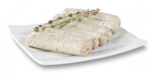 Rostbratwurst gebrüht aus Nürnberg