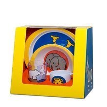 Rosti Mepal - Kindergeschirr Zoo, Set, 4