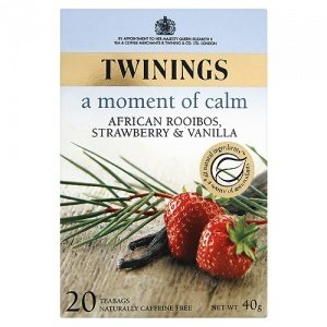 Rotbusch, Erdbeer & Vanille Tee, Twining