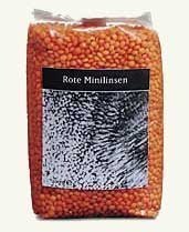 Rote Minilinsen, 400g