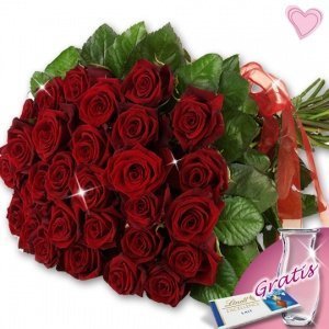 Rote Rosen im Bund