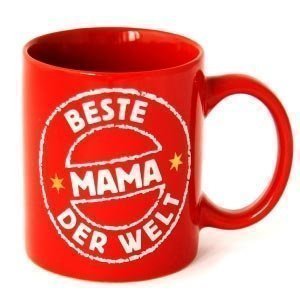 Rote Tasse - beste Mama der Welt