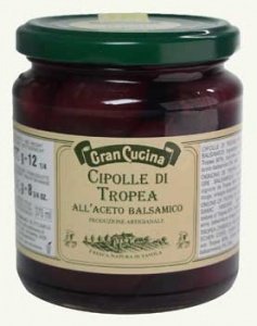 Rote Zwiebeln aus Tropea in Balsamico-Es