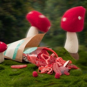 Rothäppchen Süßigkeitentüte