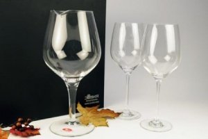 Rotwein Dekanter m. 2 Rotweingläsern