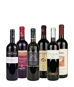 Rotwein Italien Paket mit Chianti, Rosso